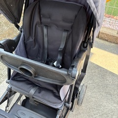 二人乗りベビーカーの画像