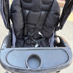 二人乗りベビーカーの画像