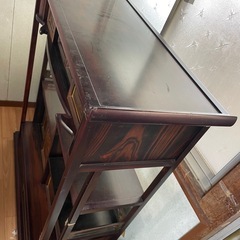 昭和レトロ棚の画像