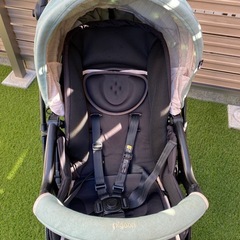 ピジョン ベビーカー+オマケ（防寒ケープ&チェアベルト）の画像