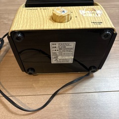 TEKNOS テクノス 卓上扇風機 デスクファン 卓上式 木目調 TI-3100 ナチュラルブラウン＊2025.12の画像