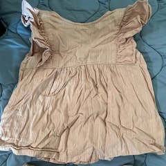 くすみピンク オールインワン 90サイズの画像