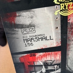 スノーボード板 RYZ156の画像