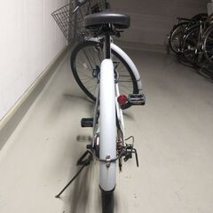 自転車 27インチ 6段変速 LEDオートライトの画像