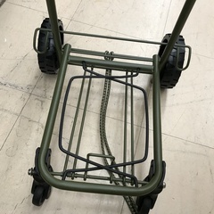 ⭐︎ドリーム2号館⭐︎ ジモティー割引 折りたたみ キャリーカート バッグ付/カーキの画像