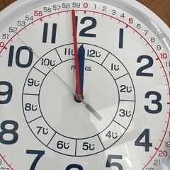知育壁掛け時計の画像