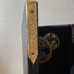 漆塗り屏風の画像