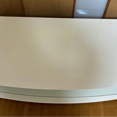 TVボード　ホワイト　120センチの画像