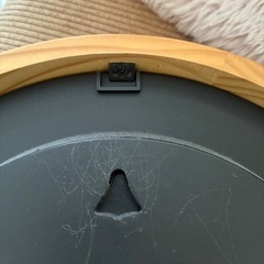 掛け時計　葉っぱ柄の画像