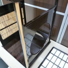 茶道 茶道具 吉野棚 組立式 中古 高さ 約47cm 幅 約33.3cm 茶棚 苫小牧西店の画像