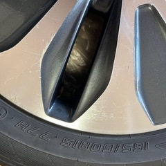 スズキアルミホイール　タイヤ165/60/R15の画像