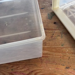 2点セット　無印良品　収納ケース　大　少の画像