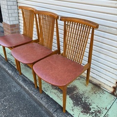 ヴィンテージダイニングチェア★3脚セットの画像