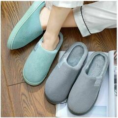 【新品】スリッパ ルームシューズ 室内履き 滑り止め 冬用スリッパ あったか 防寒(ブラウン色) JSの画像