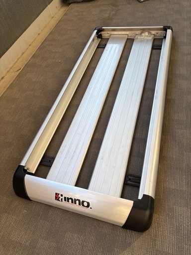 inno（イノー）IN503 エアロラック シェイパー 50（シルバー）、ネット&ベルト付き