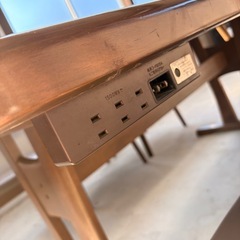 大塚家具 7人掛け大型ダイニングセットの画像