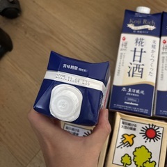 甘酒、豆乳
の画像