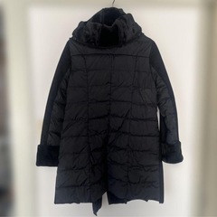 ブラックムートン　ロングコート　JSTANAの画像