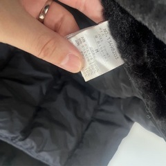 ブラックムートン　ロングコート　JSTANAの画像