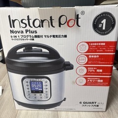 Instant Pot Nova Plus 6QTの画像