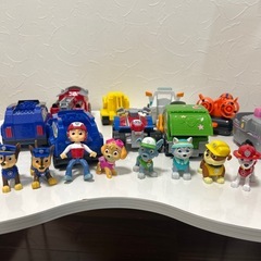パウパトロール9点セット　おもちゃの画像