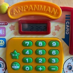 アンパンマレジスター　おままごと　知育玩具の画像