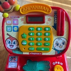 アンパンマレジスター　おままごと　知育玩具の画像