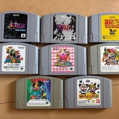 Nintendo64 ソフト8本　拡張/振動パックの画像