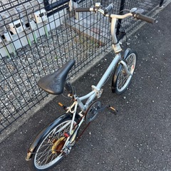 【お譲り先決定】キャプテンスタック　折りたたみ自転車の画像