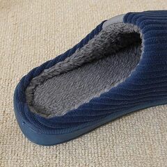 【新品】スリッパ ルームシューズ 冬用 柔らかい あったかい 保温 防寒 静音 軽量（色：オレンジ）HOMEの画像