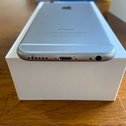 【美品】iPhone6 64GB SIMフリー シルバー バッテリー86%