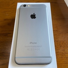 【美品】iPhone6 64GB SIMフリー シルバー バッテリー86%の画像