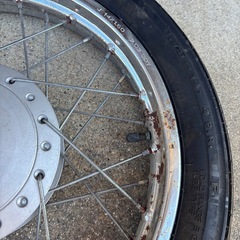 リトルカブ 純正ホイールの画像