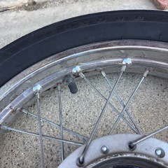 リトルカブ 純正ホイールの画像