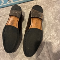 スエード靴(茶色)の画像