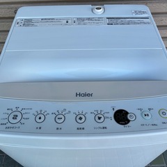 ★4.5kg★Haier ハイアール 全自動電気洗濯機 JW-C45BE / 2016年・水洗い清掃済み！の画像
