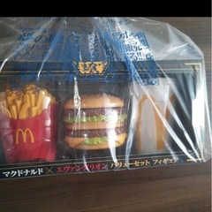 エヴァンゲリオン　マクドナルド　コラボ　フィギュア　の画像