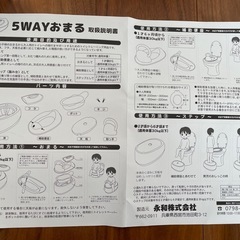 ドナルドダック　5WAYおまるの画像