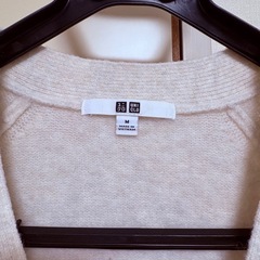 ユニクロ　カーディガンの画像