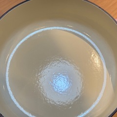 A7194【シャスール】ラウンドキャセロール 両手鍋 ホーロー鍋 ピンク 20cmの画像