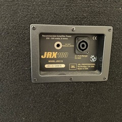 JBL  JRX115スピーカー、プリアンプ、プロケーブル製ダウントランスの画像