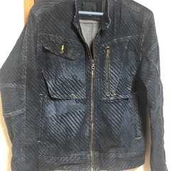寅壱　ストレッチデニムジャケット　Lサイズの画像