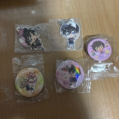 名探偵コナン缶バッジ マグネット キーホルダーの画像