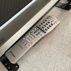 【0円・引き取り限定】SHARP AQUOS 42型テレビ／ジャンク・B-CASなしの画像