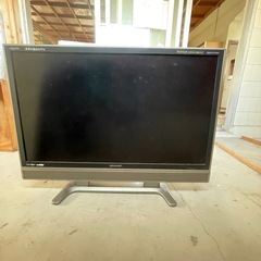 【0円・引き取り限定】SHARP AQUOS 42型テレビ／ジャンク・B-CASなしの画像