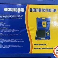 【久留米】【引き取り限定】【中古品】HIGH ACCURATE ES-100A 高精度デジタル電子冷媒スケール 電子スケール ELECTRONIC SCALES ケース付 ※通電確認済の画像