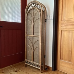 ⭕️籐のパーテーション★ラタンの画像