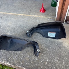 ジェベル250純正ハンドガード？確か。。。の画像