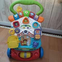 バイリンガル 歩いて学ぼう！アクティブウォーカー vtech 歩行器の画像