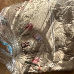 こたつ　掛け布団、敷布団の画像